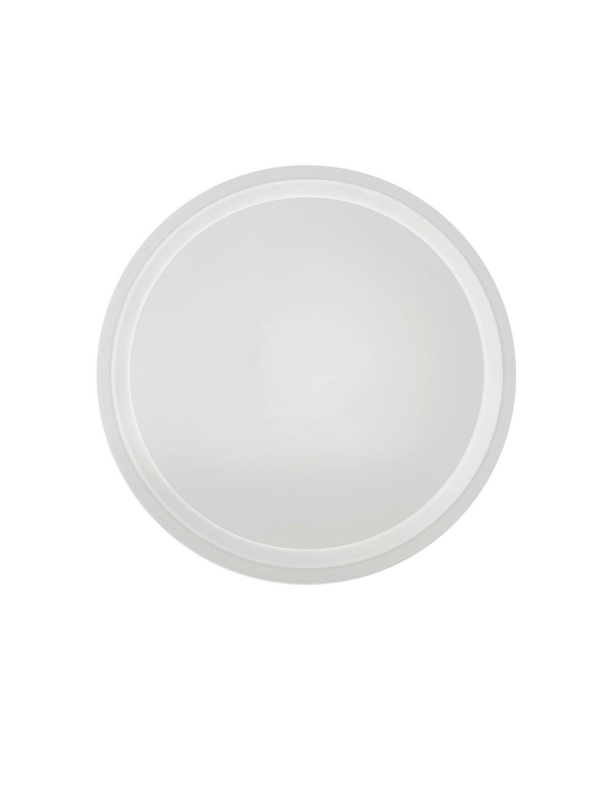 LED-DECKENLEUCHTE Vegas 6,5/30,5/30,5 cm  - Weiß, Design, Kunststoff (6,5/30,5/30,5cm)