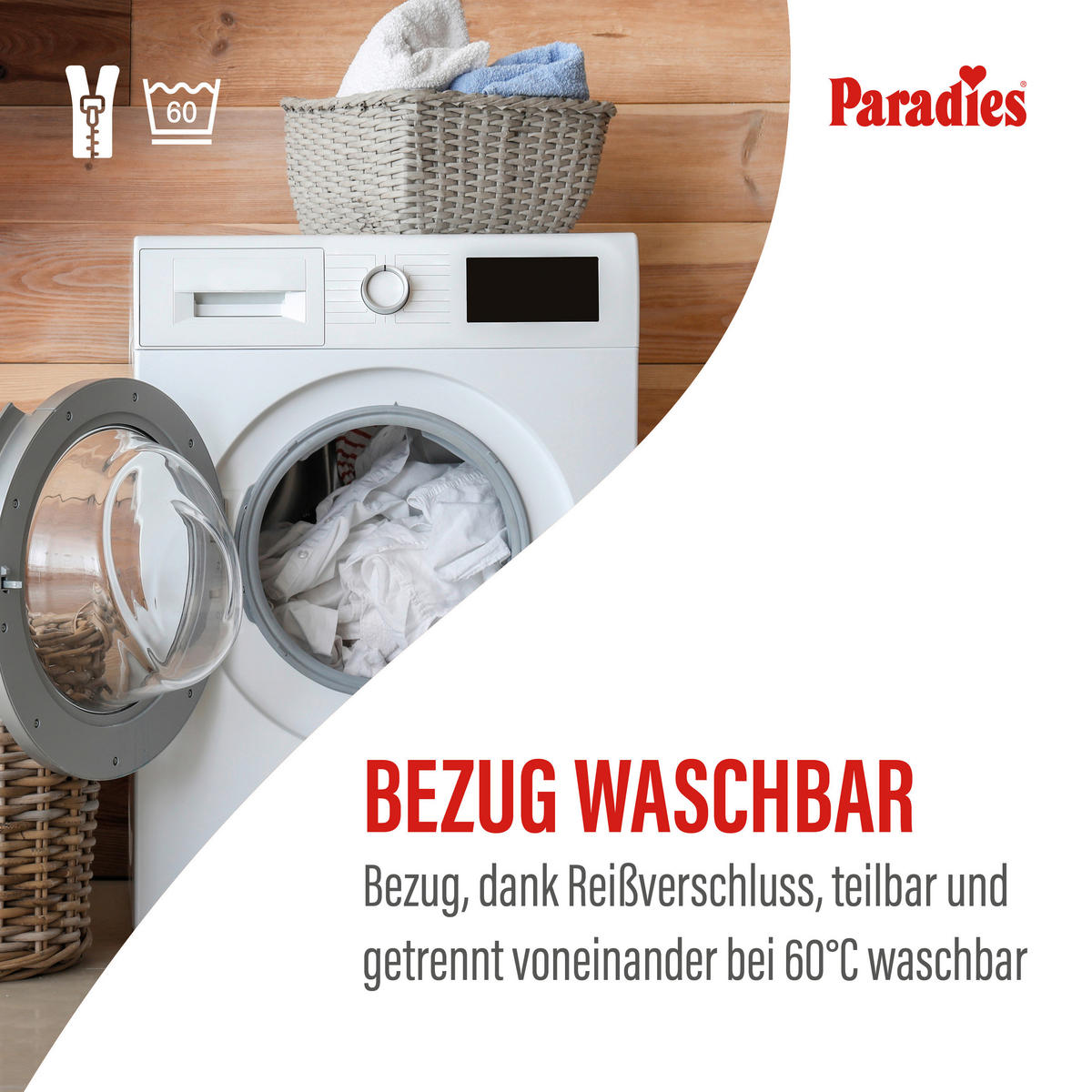 KALTSCHAUMMATRATZE 180/200 cm, Höhe ca.: 21 cm, H3 = fest, 7-Zonen - Weiß, KONVENTIONELL, Textil (180/200cm) - Paradies