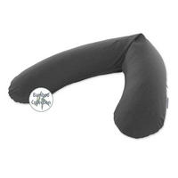 STILLKISSENBEZUG Original Bamboo   - Anthrazit, KONVENTIONELL, Textil (190/40cm) - Theraline