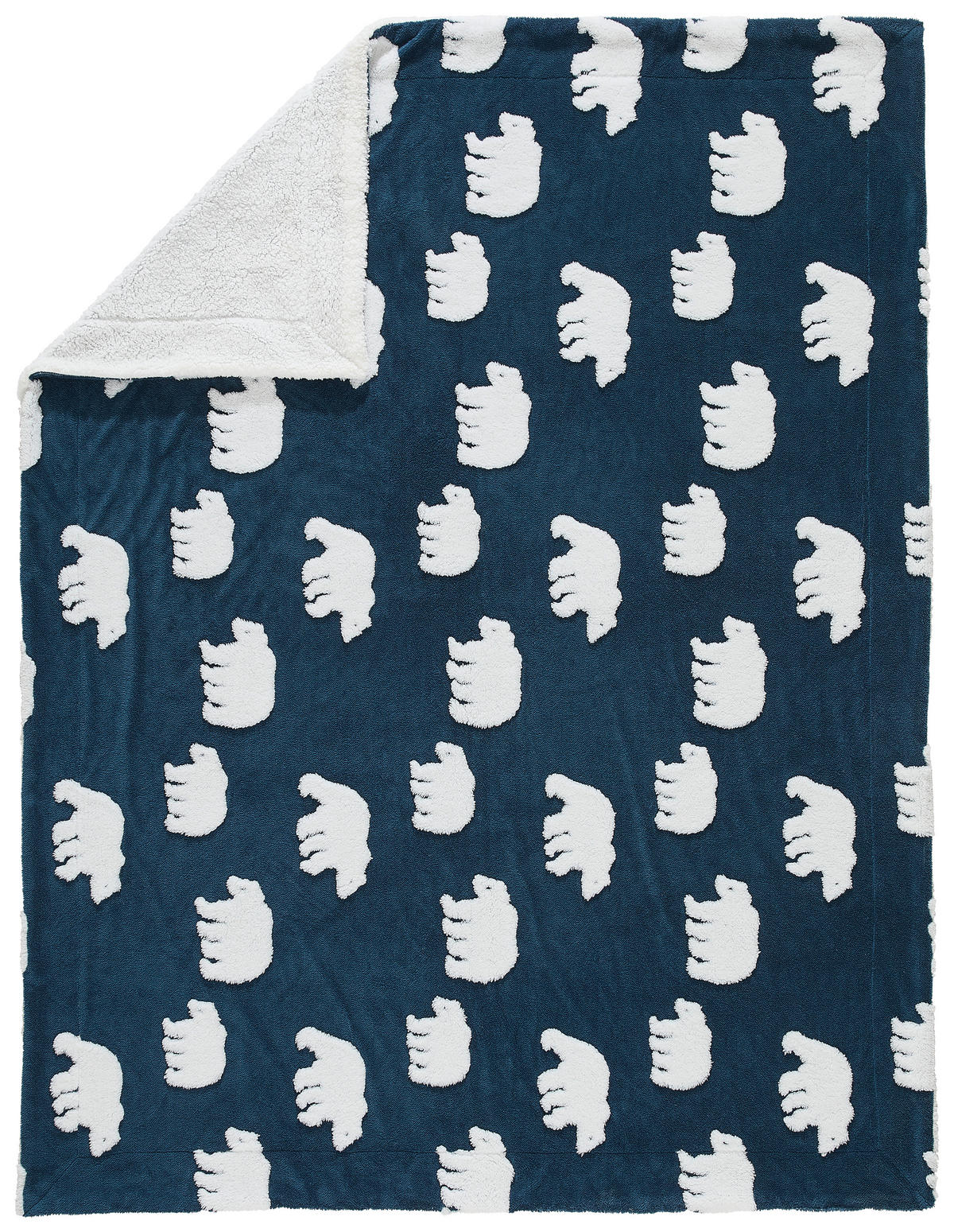DOMÁCÍ DEKA, polyester, 150/200 cm - modrá, textil (150/200cm) - X-Mas