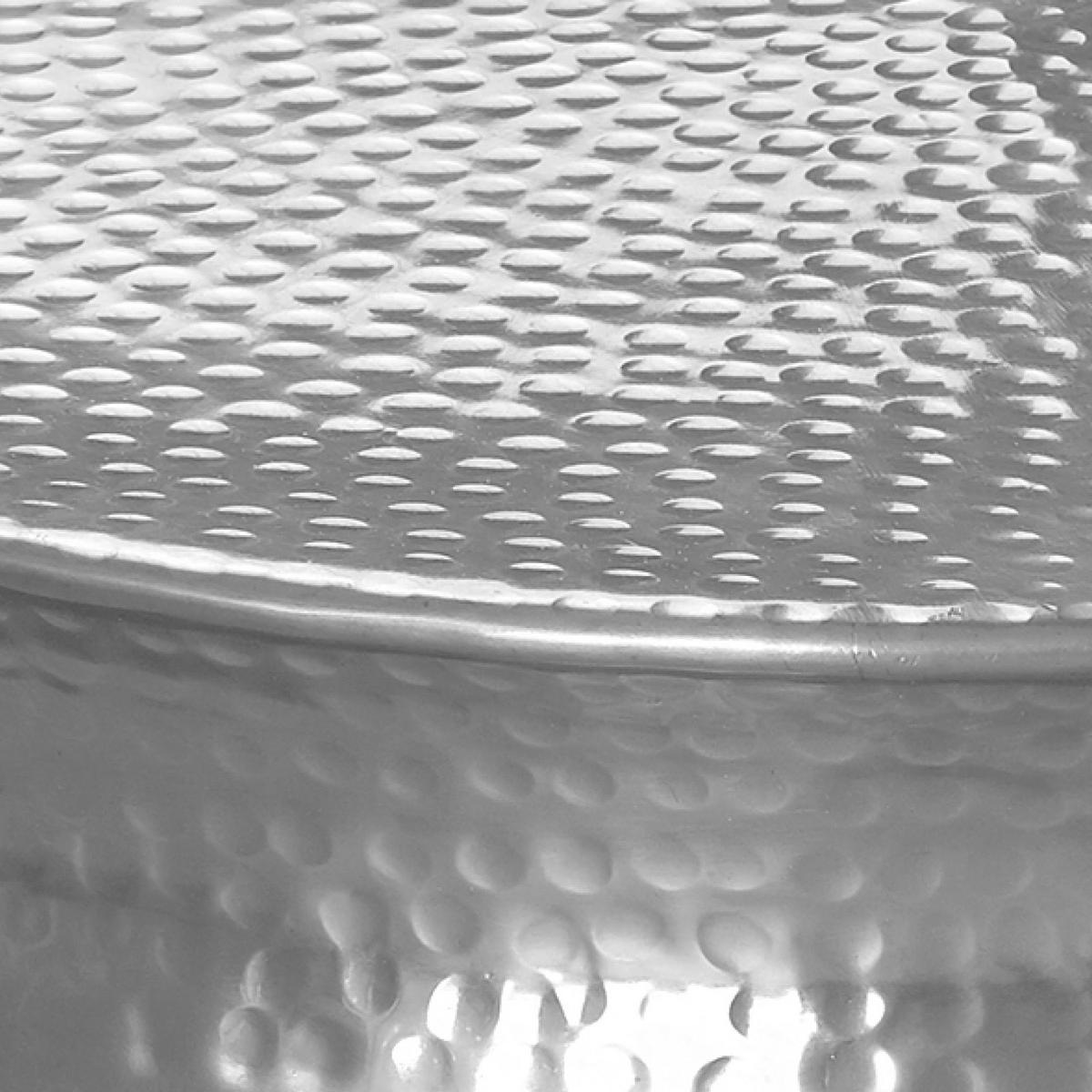 DOHÁNYZÓASZTAL fém 60/60/30,5 cm   - ezüst, Lifestyle, fém (60/60/30,5cm) - MID.YOU