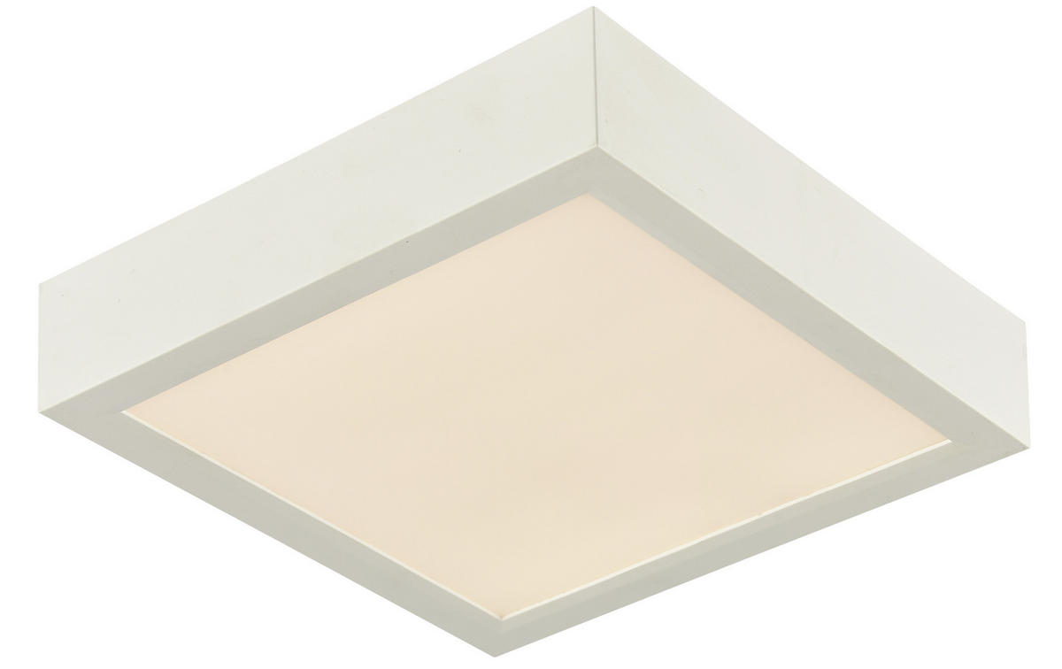 LED-DECKENLEUCHTE 20 W    30/30/3,6 cm  - Weiss, Konventionell, Kunststoff (30/30/3,6cm) - Boxxx