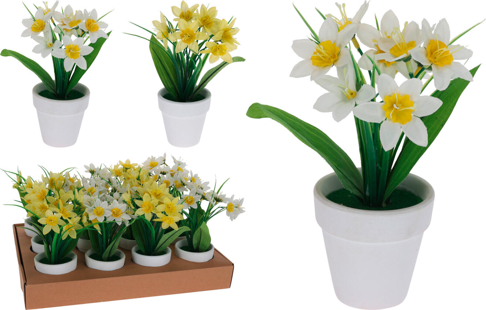 FLOARE ARTIFICIALĂ - Basics, plastic (7/7/20cm)