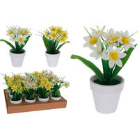 FLOARE ARTIFICIALĂ - Basics, plastic (7/7/20cm)