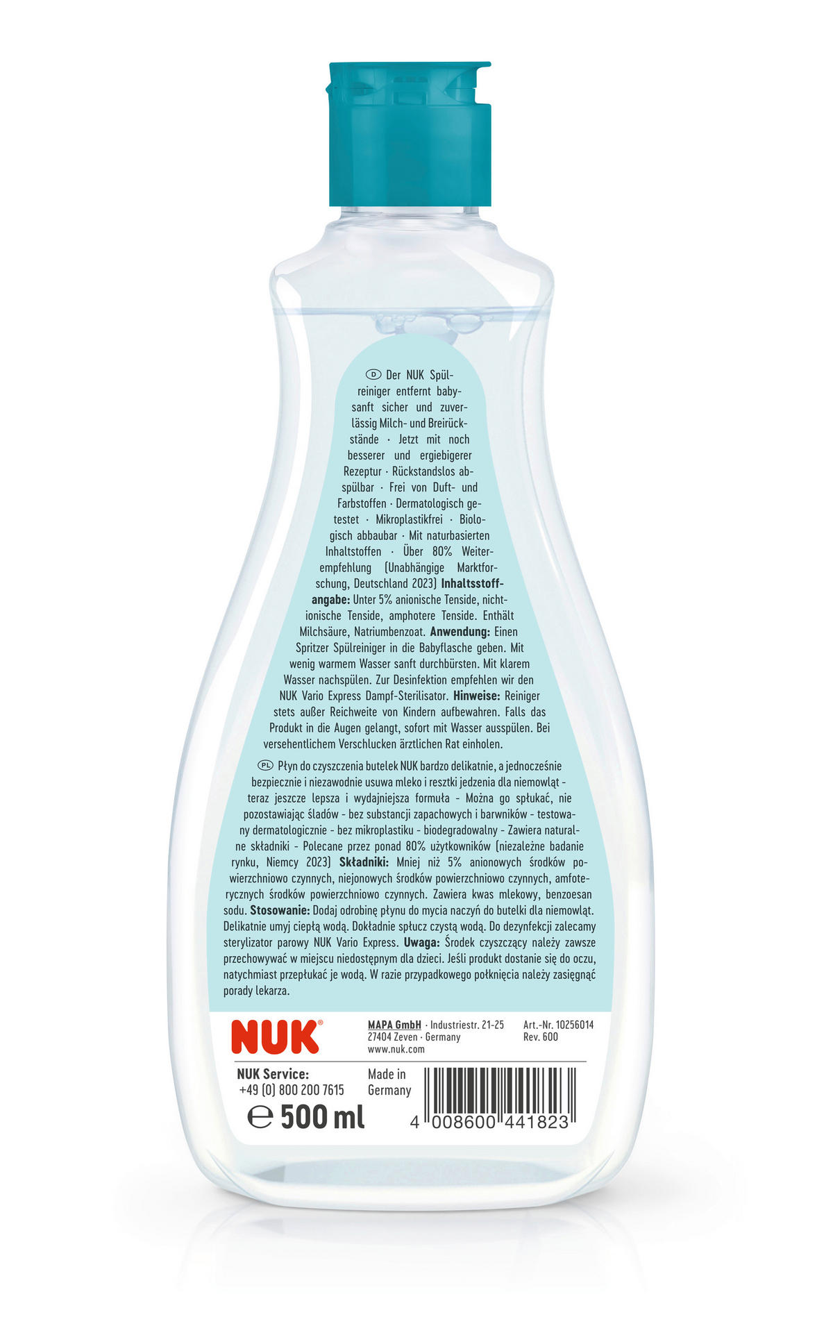 BABYFLASCHENREINIGER NUK Spülreiniger  - Basics (5/9,5/21,6cm) - NUK