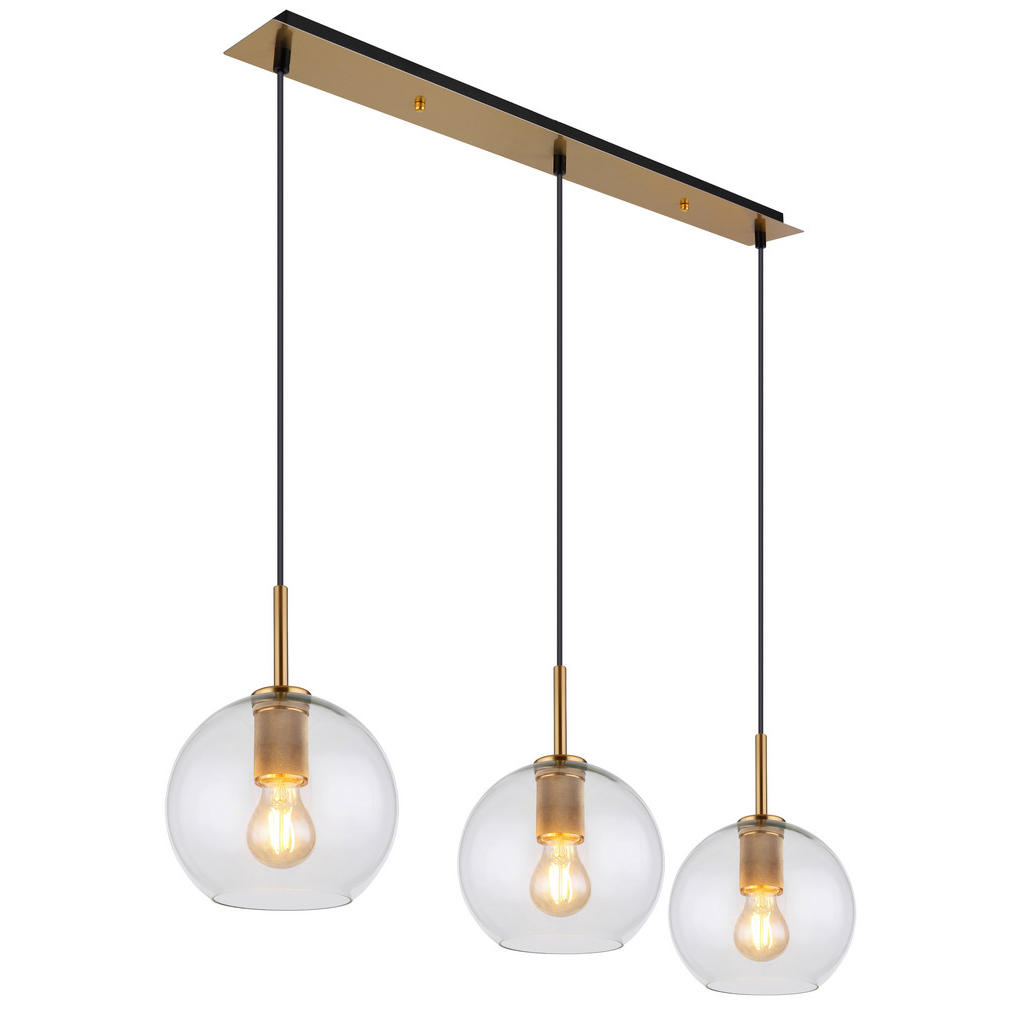 Globo ZÁVĚSNÉ SVÍTIDLO, E27/60 W, 90/20/120 cm