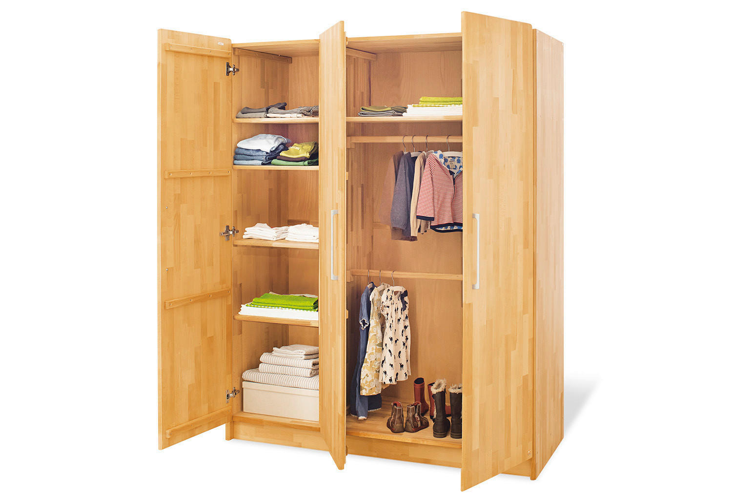 BABYZIMMER PINOLINO NATURA 3-teilig  - Buchefarben, Natur, Holz - Pinolino