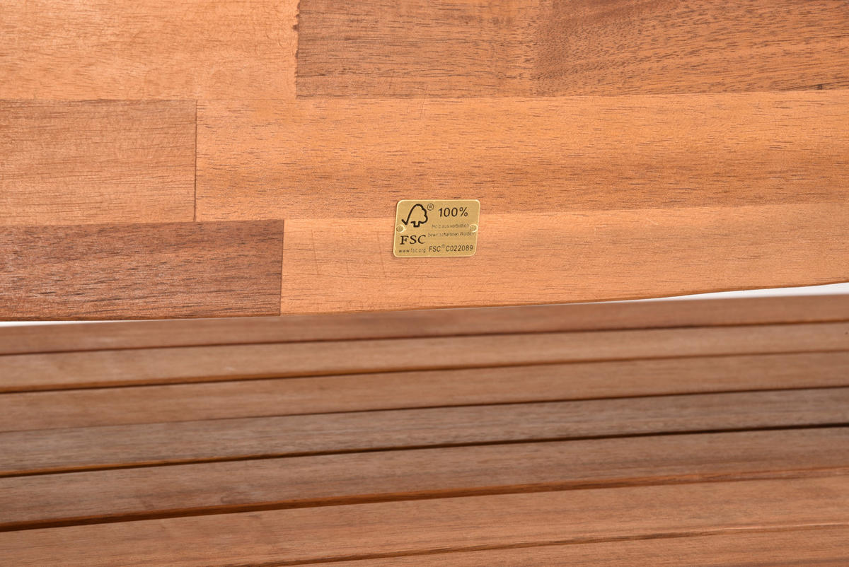 GARTENBANK 66/90/140 cm Akazie   - Braun/Akaziefarben, MODERN, Holz (66/90/140cm) - Gardenson