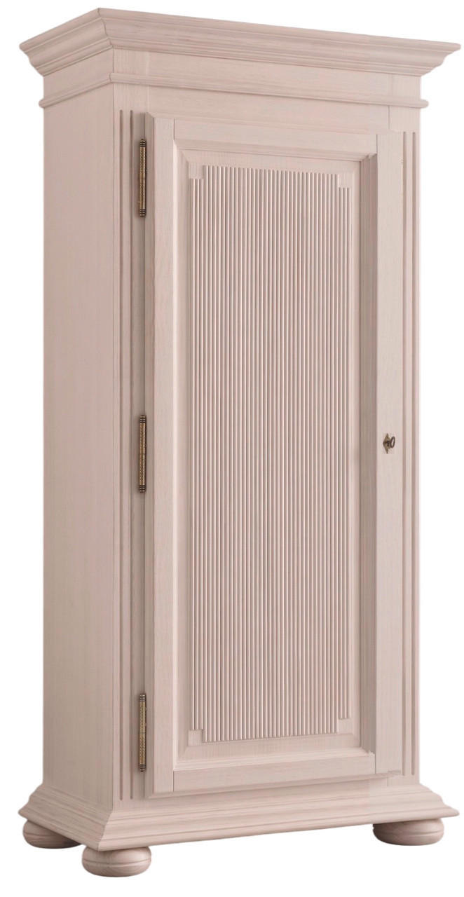 GARDEROBENSCHRANK  in 95/175/45 cm  - Weiß, LIFESTYLE, Holz (95/175/45cm) - Livetastic