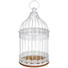 VOGELKÄFIG - Weiß, Trend, Holzwerkstoff/Metall (18/35cm) - Ambia Home VOGELKÄFIG - Weiß, Trend, Holzwerkstoff/Metall (18/35cm) - Ambia Home