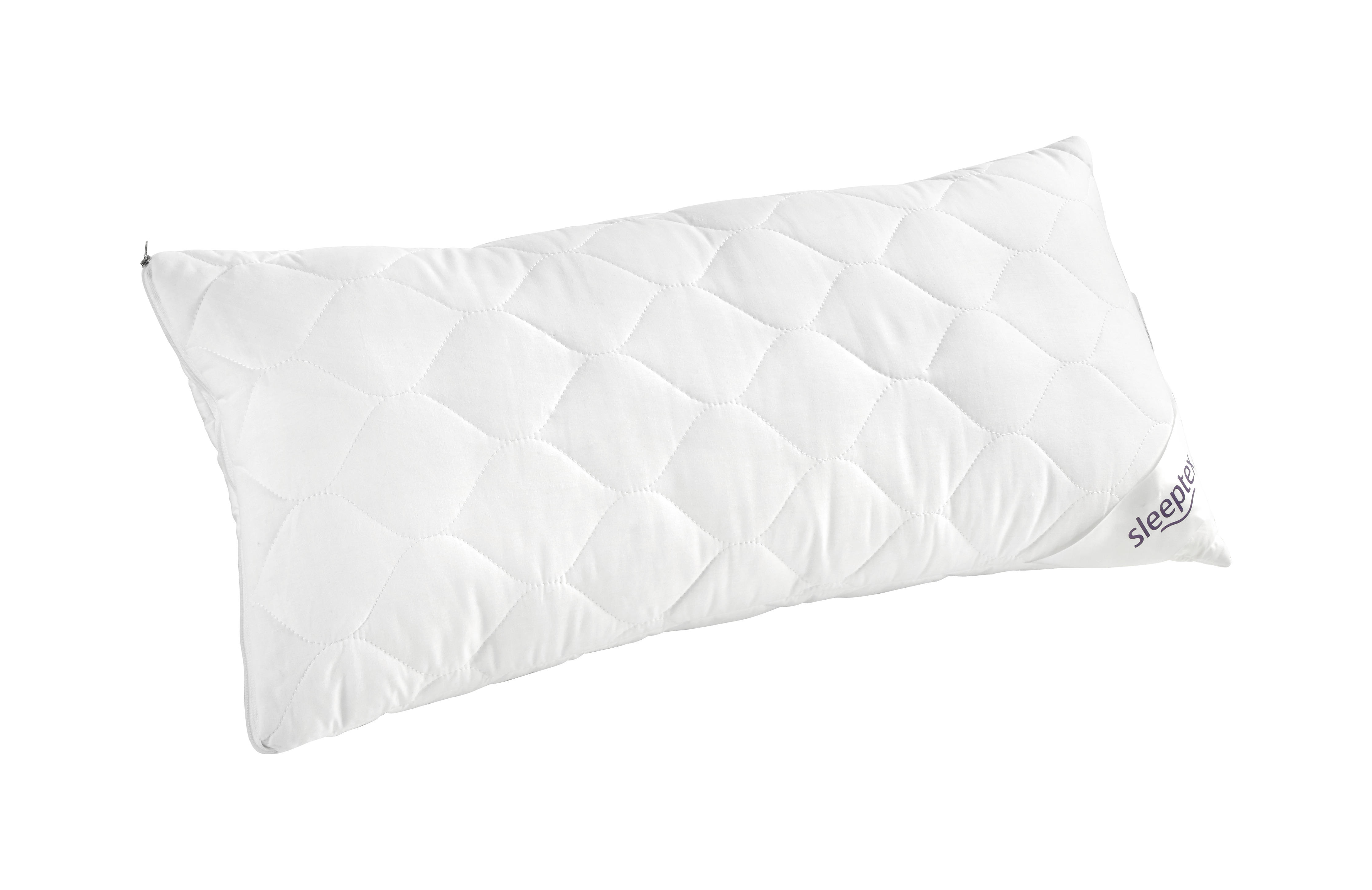 KOPFPOLSTER 40/80 cm   - Weiß, Basics, Textil (40/80cm) - Sleeptex