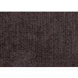 ECKSOFA Dunkelbraun Flachgewebe  - Dunkelbraun/Schwarz, Design, Textil/Metall (176-217/279-327cm) - Dieter Knoll