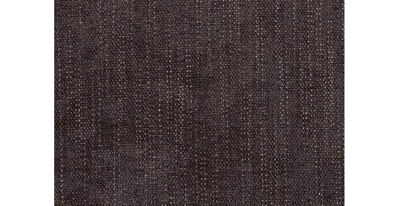 ECKSOFA Dunkelbraun Flachgewebe  - Dunkelbraun/Schwarz, Design, Textil/Metall (176-217/279-327cm) - Dieter Knoll