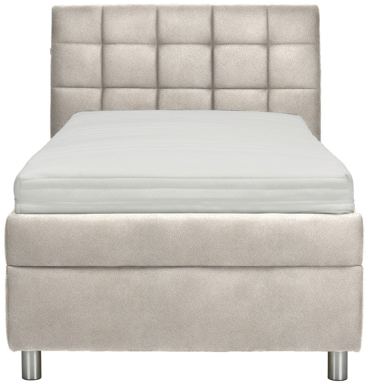 POLSTERBETT 100/200 cm  in Beige  - Weiss/Beige, Konventionell, Holz/Textil (100/200cm) - Esposa