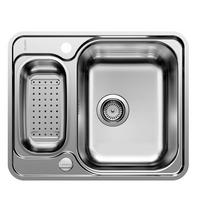 SPÜLE 516676  - Edelstahlfarben, Basics, Metall (59,3/17,5/48,5cm) - Blanco