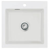 SPÜLE Mera 51 / 50010120  - Grauweiß, Basics, Keramik (51/51/20cm) - Systemceram