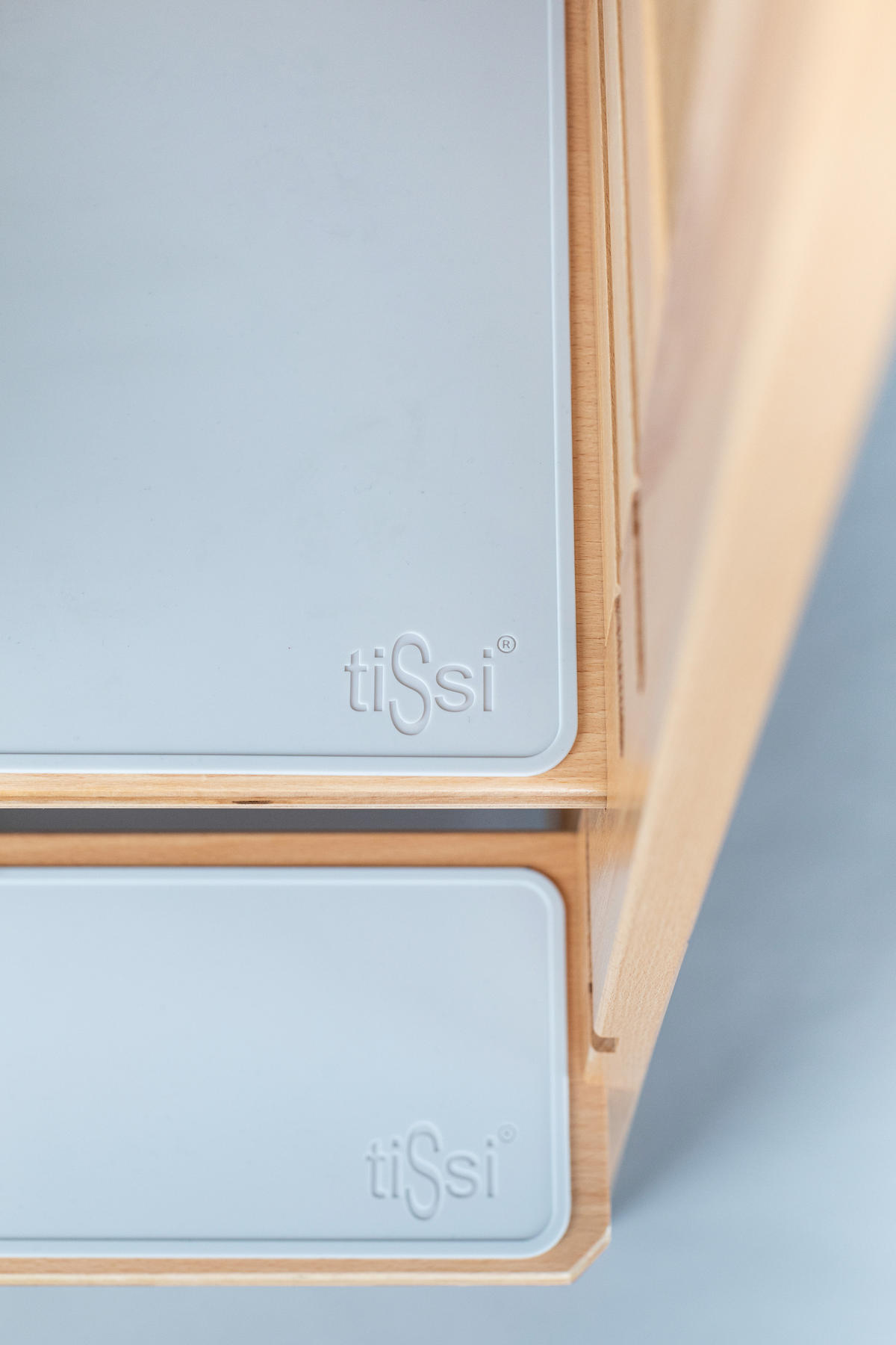 ANTIRUTSCHMATTE  - Grau, Basics, Kunststoff (27/27/1cm) - tiSsi