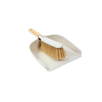 SET DE PERIE ȘI FĂRAȘ - Basics, plastic/materiale naturale (24/31cm)