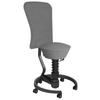 BÜROHOCKER   Grau, Schwarz  - Schwarz/Grau, Basics, Kunststoff/Textil (55/105,115/55cm) - Aeris