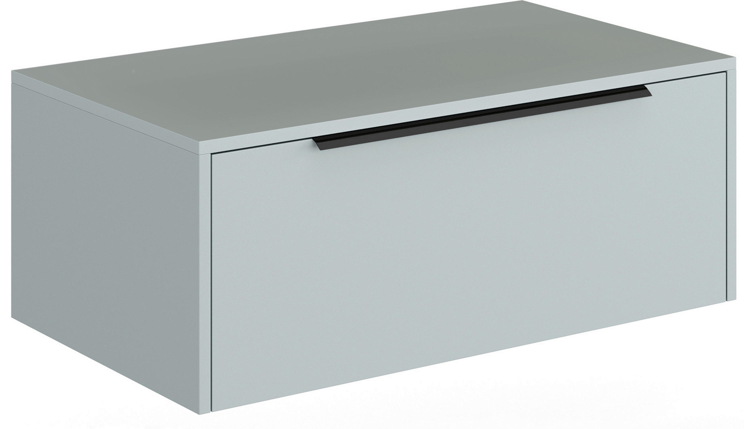 WASCHTISCHKOMBI 120 cm  - Schwarz/Grau, Design, Holzwerkstoff/Stein (120cm) - Voleo