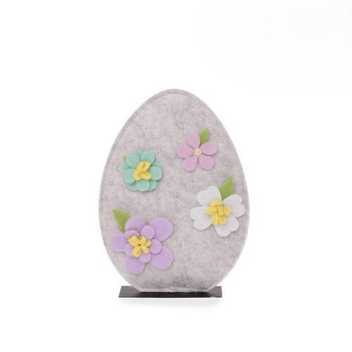 DEKOEI - Flieder/Hellgrau, LIFESTYLE, Textil/Metall (18/4,5/27cm)