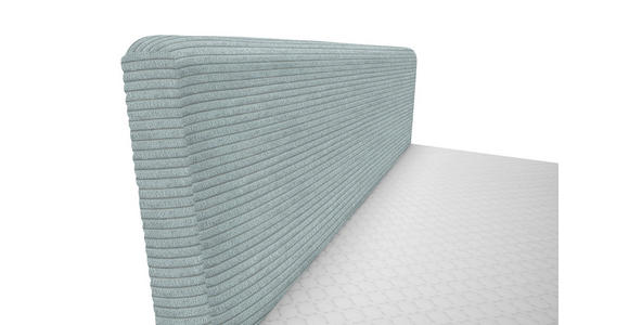 BOXBETT 180/200 cm in Hellgrau - Hellgrau/Schwarz, Design, Holz/Holzwerkstoff (180/200cm) - Xora