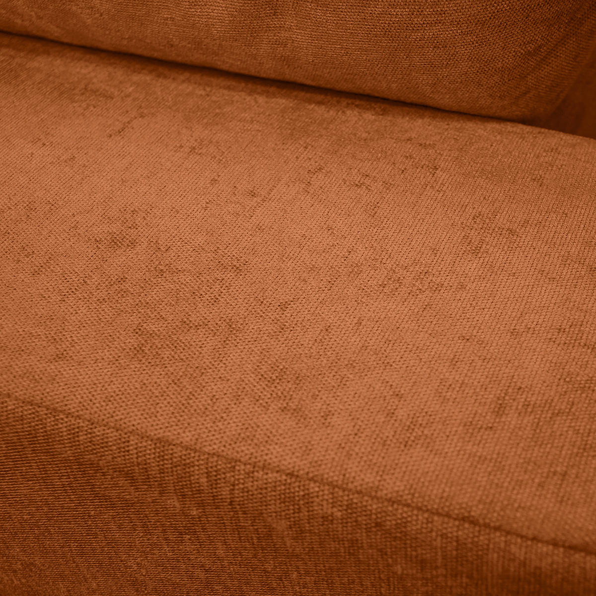 Ecksofa inkl. Hocker tekstil  boje hrđe   - boje hrđe/crna, Design, tekstil/drvo (247/174cm) - MID.YOU