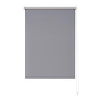 VERDUNKELUNGSROLLO  black-out (lichtundurchlässig)   100/150 cm  - Grau, Basics, Textil (100/150cm) - Boxxx