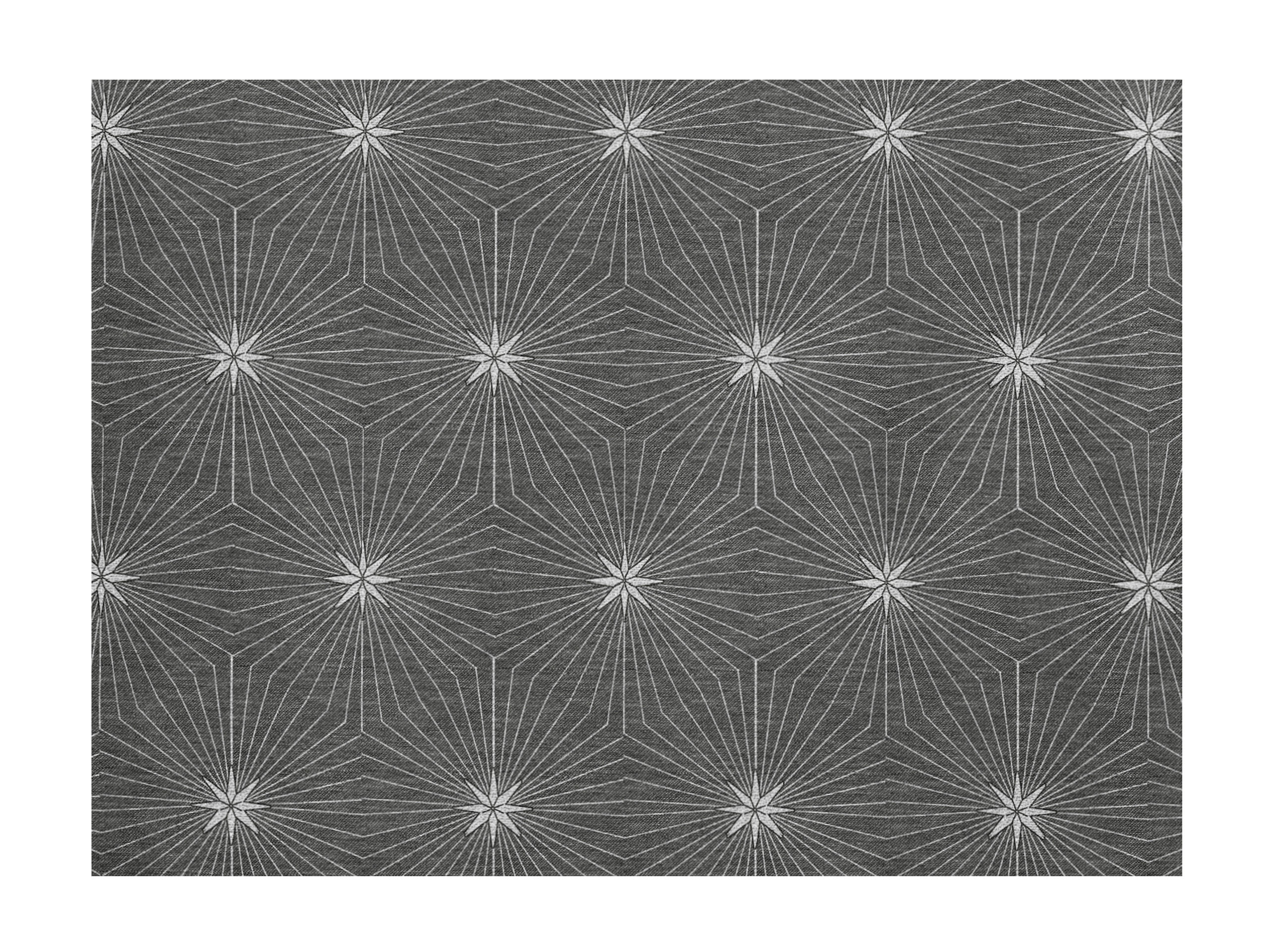 TISCHSET Textil Jacquard Anthrazit 35/48 cm - Anthrazit, Basics, Textil (35/48cm) - X-Mas