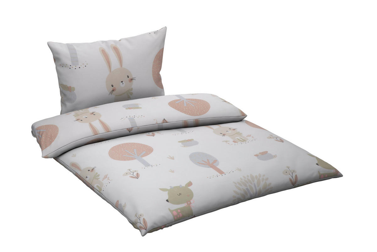 BABYBETTWÄSCHE Webstoff 100/135 cm  - Braun, Basics, Textil (100/135cm) - Avelia