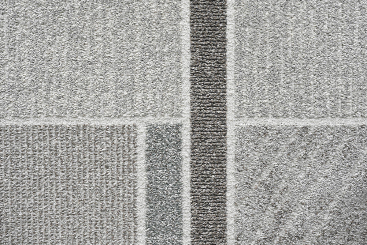 WEBTEPPICH 133/195 cm Valencia Grau, Petrol, Hellgrau  - Petrol/Hellgrau, Design, Textil (133/195cm) - Novel