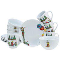 SNÍDAŇOVÁ SOUPRAVA, porcelán - Basics, keramika (35/25/27,5cm) - Creatable