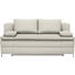 BOXSPRINGSOFA in Textil Naturfarben - Chromfarben/Naturfarben, Design, Textil/Metall (200/93/107cm) - Novel BOXSPRINGSOFA in Textil Naturfarben - Chromfarben/Naturfarben, Design, Textil/Metall (200/93/107cm) - Novel
