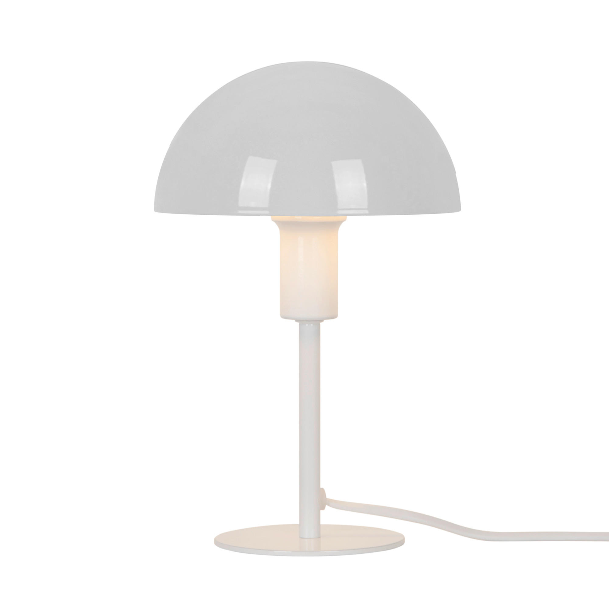 TISCHLEUCHTE Ellen Mini 16/25 cm   - Weiß, Design, Metall (16/25cm) - Nordlux
