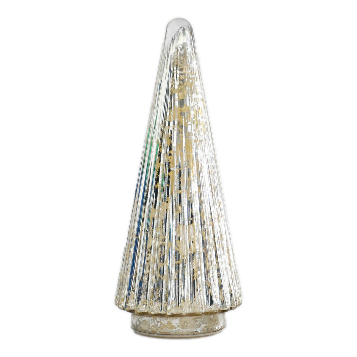 DEKOBAUM  - Silberfarben, LIFESTYLE, Glas (12,5/30cm) - X-Mas