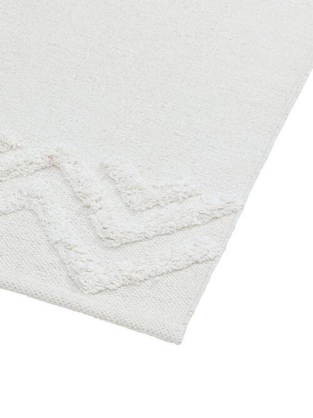 FLACHWEBETEPPICH 170/240 cm Weiß  - Weiß, Design, Textil (170/240cm) - Svanefors
