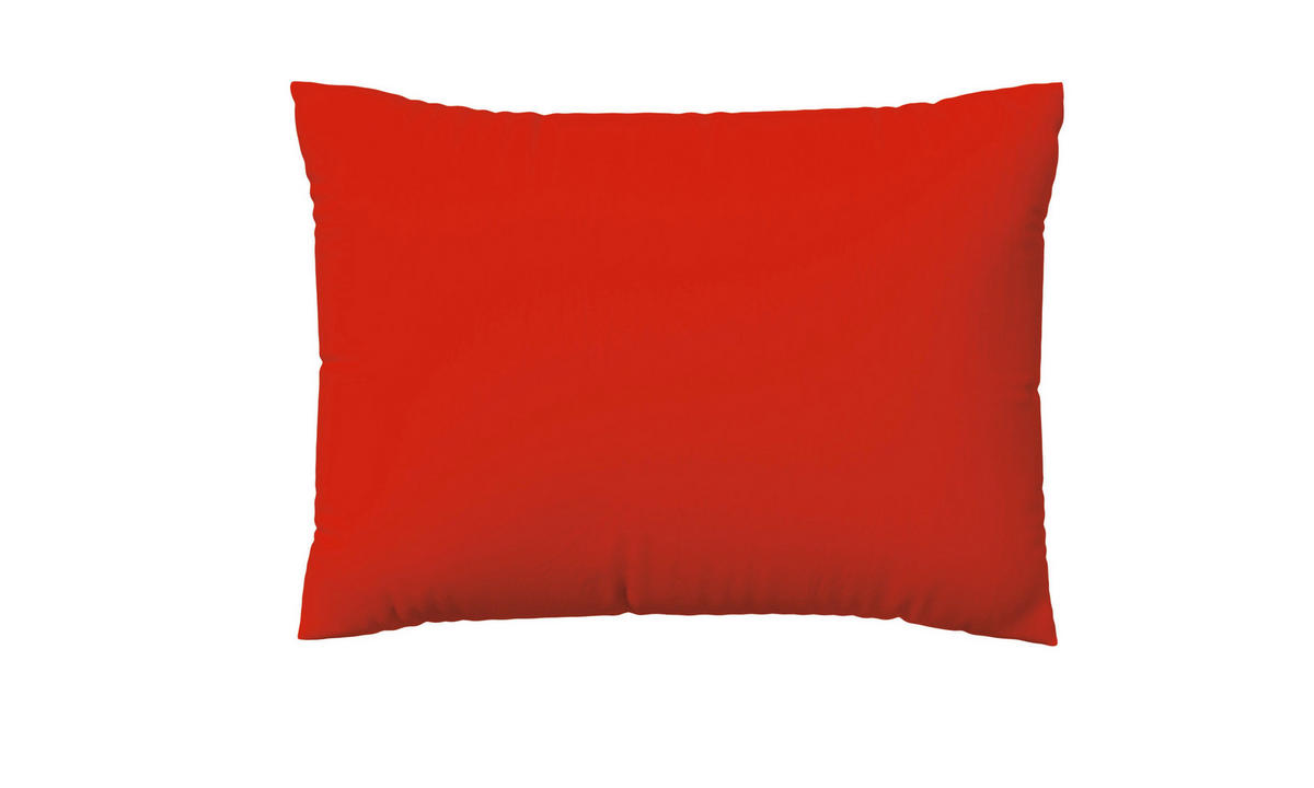 KISSENHÜLLE EASY JERSEY 40/60 cm  - Dunkelrot, Basics, Textil (40/60cm) - Schlafgut