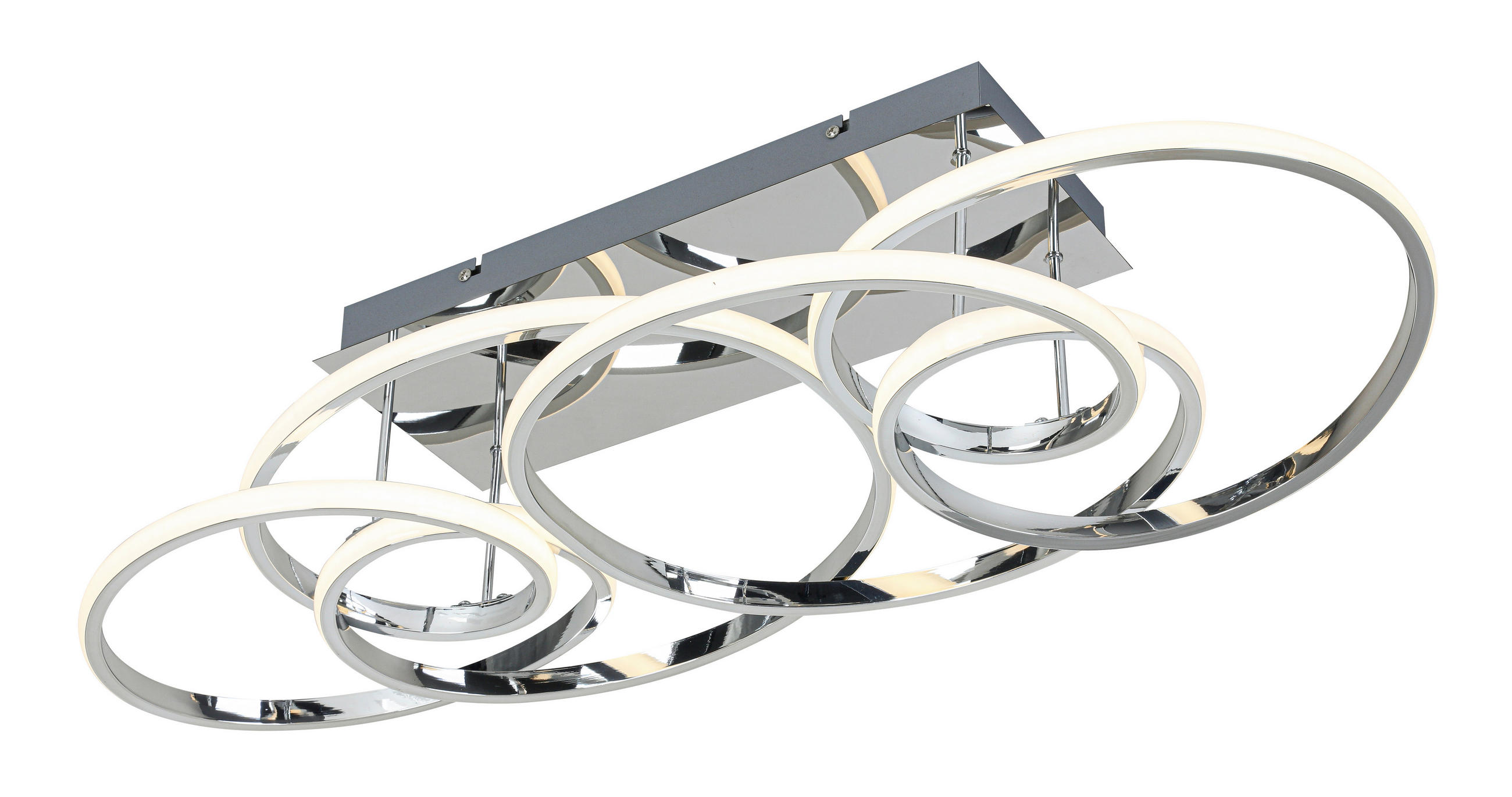 Collett's Monde Deckenleuchte Chrom 40x25x70 cm