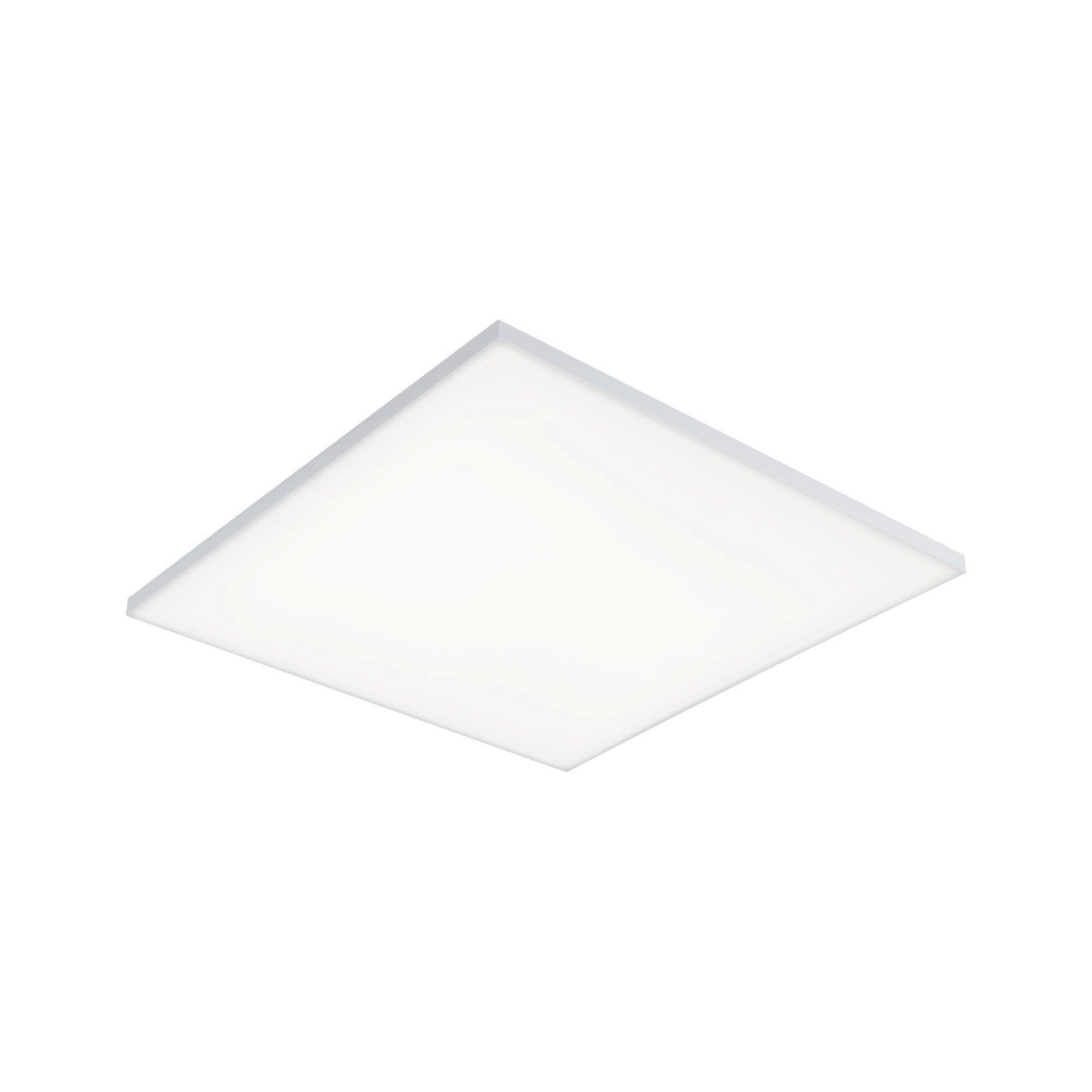 LED-PANEEL   59,5/5,0/59,5 cm   - Weiß, Design, Metall (59,5/5,0/59,5cm) - Paulmann