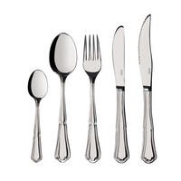 BESTICKSET  60 delar  - stålfärgad, Design, metall (39,5/5/45cm) - Dorre