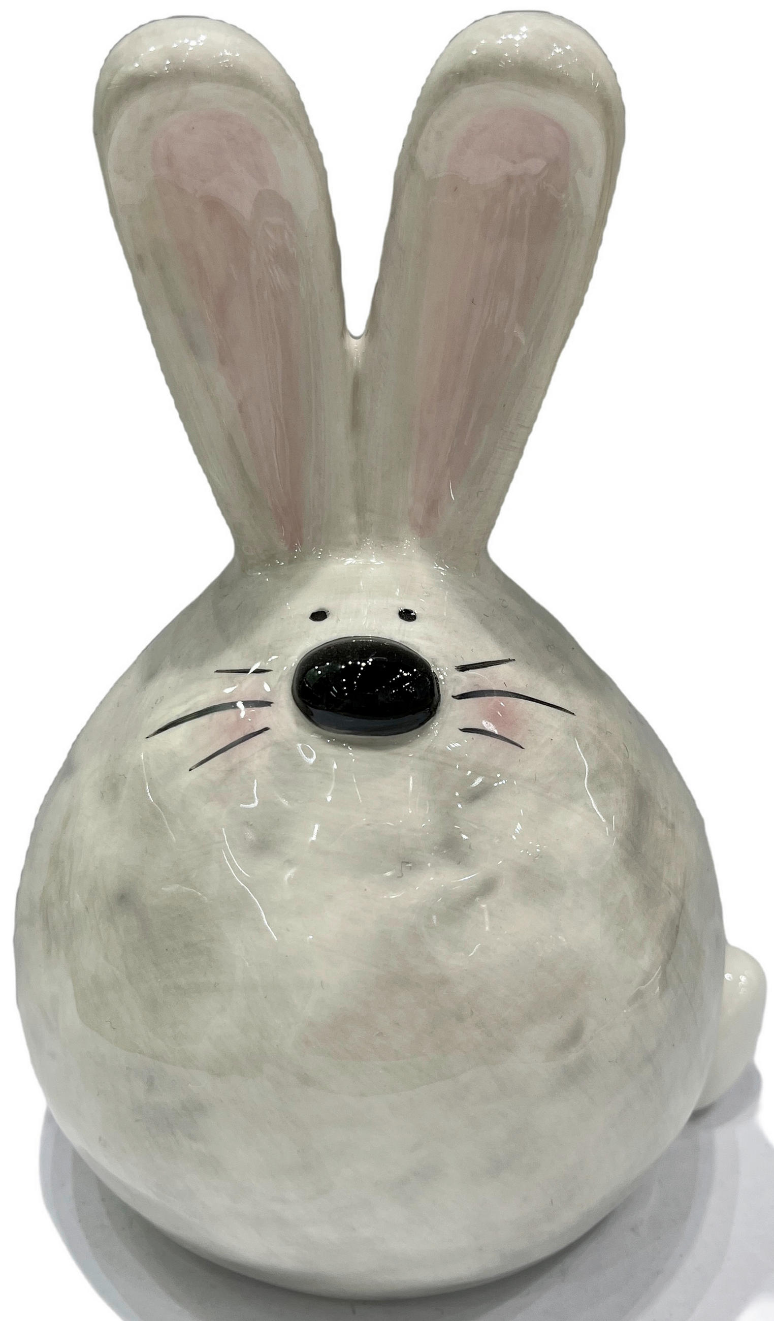 DEKOHASE - Grau, LIFESTYLE, Keramik (10,5/15,3/9,5cm)