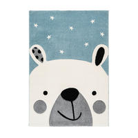 DĚTSKÝ KOBEREC, 80/150 cm, modrá - modrá, Trend, textil/plast (80/150cm)
