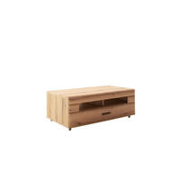 COUCHTISCH 115/68/43 cm Eichefarben  - Eichefarben/Anthrazit, Design, Holzwerkstoff/Metall (115/68/43cm) - Livetastic