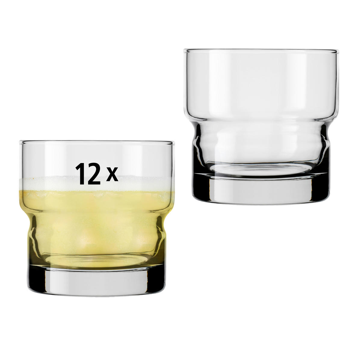 GLÄSERSET NEWTON  12-teilig  - Klar, Basics, Glas (9/9cm)