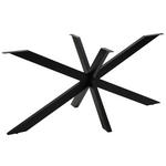 TISCHGESTELL in Metall 160/70/72 cm   - Schwarz, Design, Metall (160/70/72cm) - Landscape