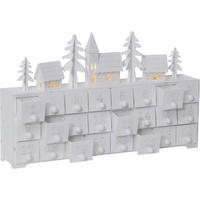 LED-DEKOLEUCHTE 37,5/7,5/22,5 cm   - Weiß, Basics, Holz/Kunststoff (37,5/7,5/22,5cm) - Eglo