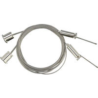 SEILSYSTEM-MONTAGESET - Edelstahlfarben, Basics, Metall (150cm)