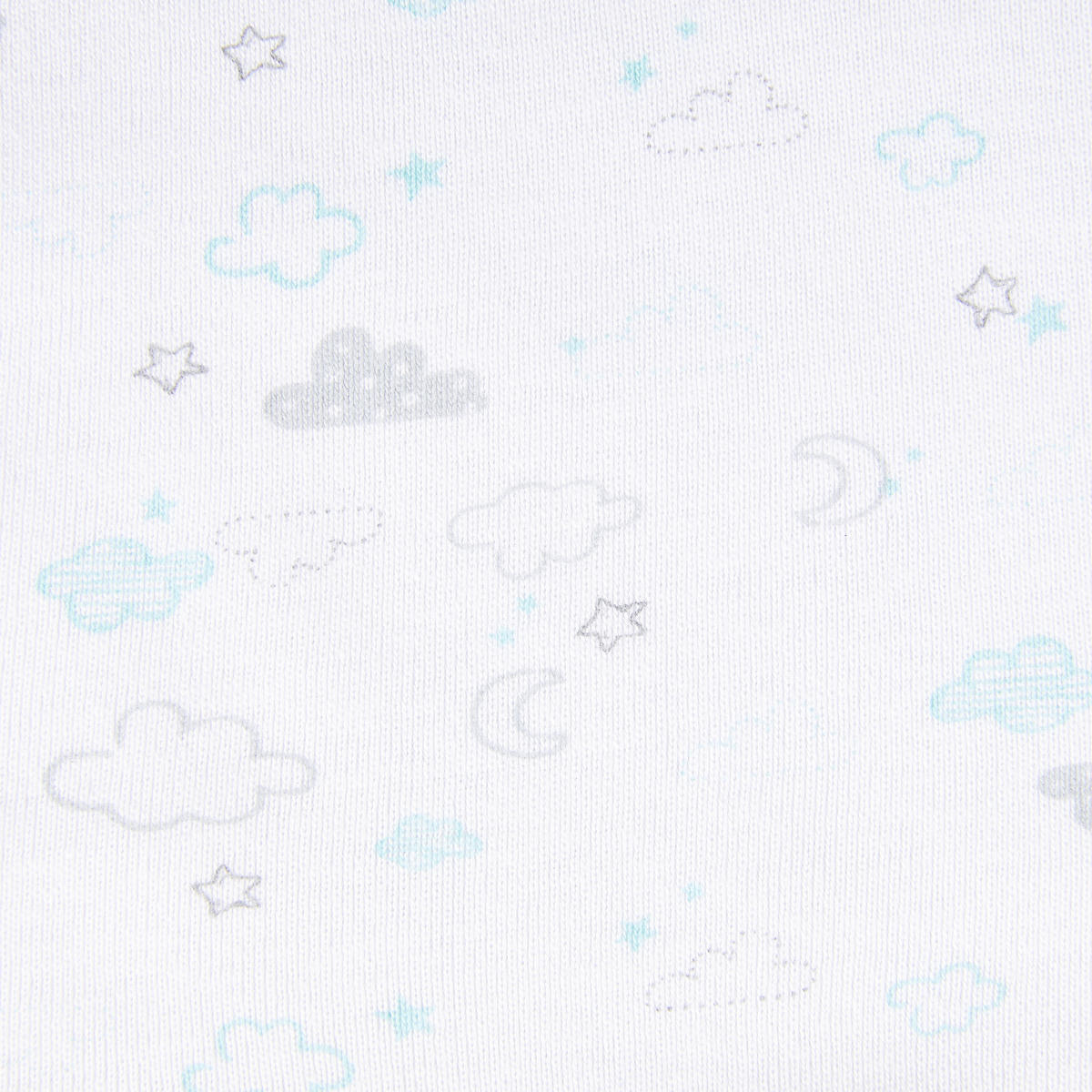 BABYBODY-SET  - Weiß/Grau, LIFESTYLE, Textil (74/80null) - My Baby Lou