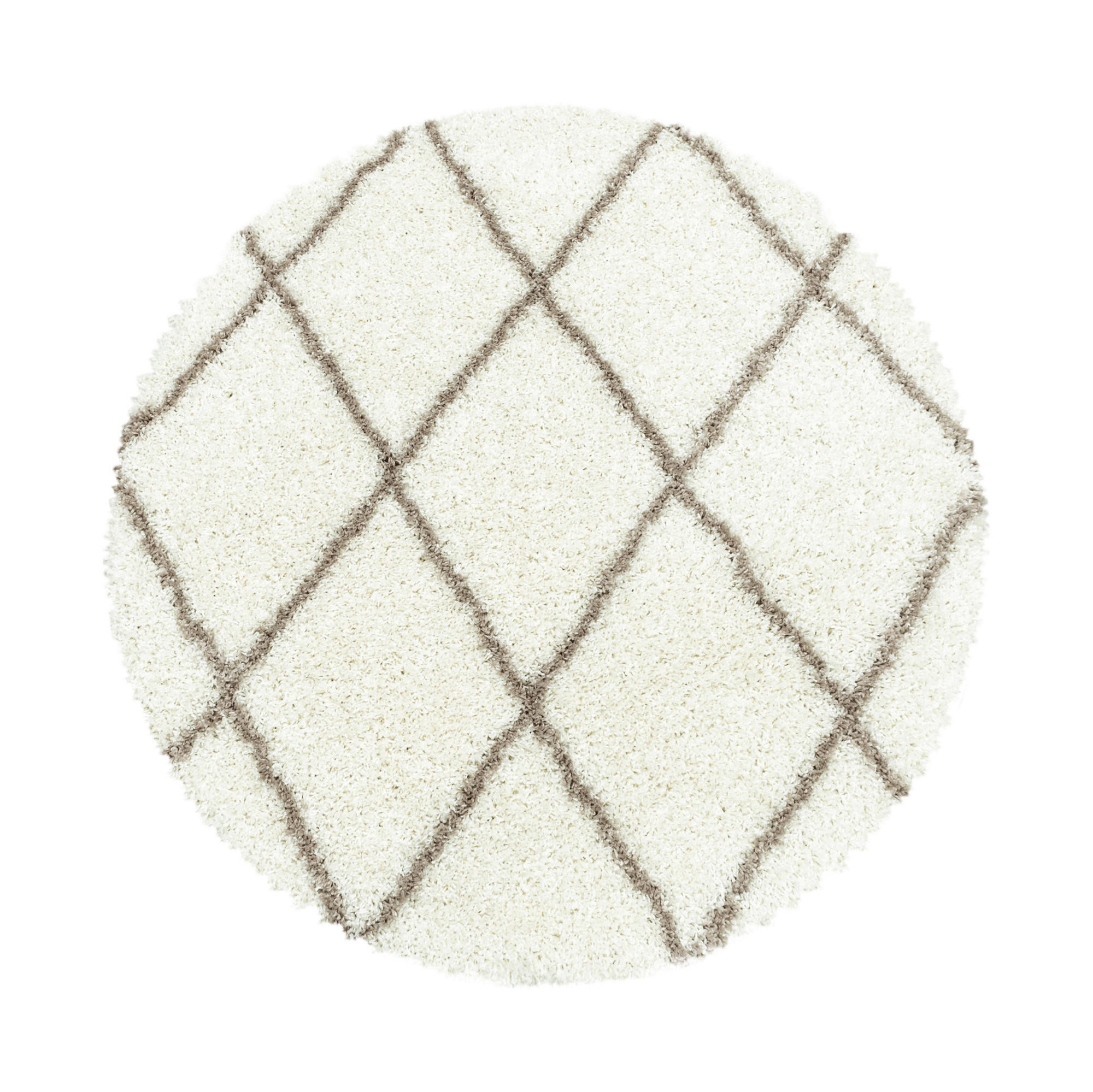 HOCHFLORTEPPICH 200 cm Alvor 3401 cream Creme  - Creme, Basics, Textil (200cm)