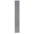 KLEIDERSCHRANK in Grau, Weiß - Chromfarben/Weiß, KONVENTIONELL, Holzwerkstoff/Metall (30/208/57cm) - WELNOVA
